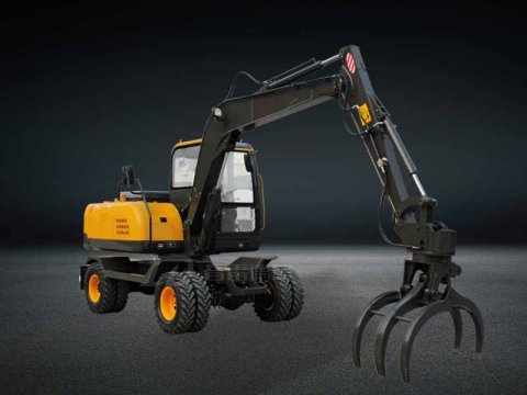 PLDM75-9M輪式液壓挖機(jī)